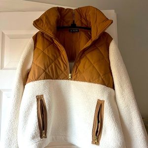 Like New J Crew Sherpa Pullover